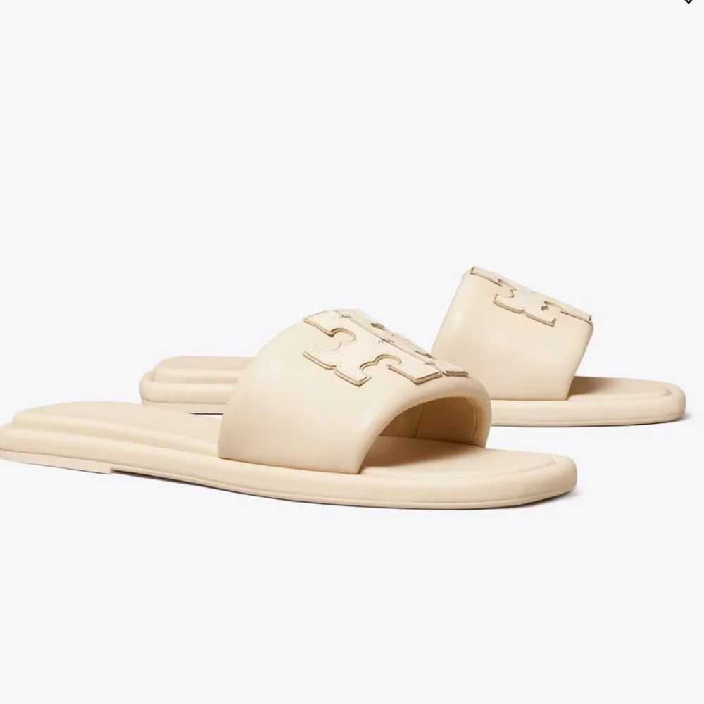 New Tory Burch DOUBLE T SPORT SLIDE
